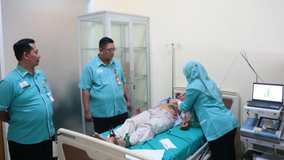 1.324 Calon Jemaah Haji Mulai Jalani Pemeriksaan Kesehatan di RSUD dr. Loekmono Hadi Kudus