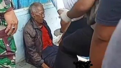 Lansia Penjual Bibit Ikan di Tasikmalaya Tersambar Kereta Api, Alami Patah Kaki hingga Dilarikan ke Rumah Sakit