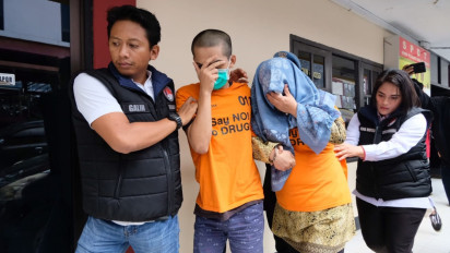 Peroleh Sabu dari Napi, Kasubag TU Lapas Tanjungpinang dan Anaknya Diringkus Polisi