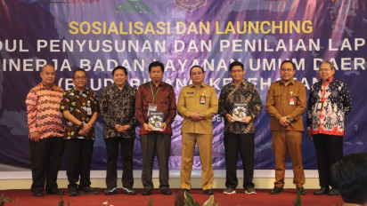 Kemendagri Launching Modul Penyusunan dan Penilaian Laporan Kinerja BLUD Bidang Kesehatan