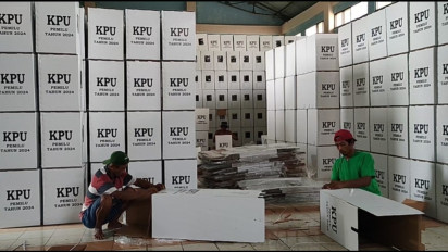 Mulai Merakit dan Sortir, KPU Kota Madiun Kekurangan Ratusan Kotak Suara dan Temukan Kotak Tak Layak