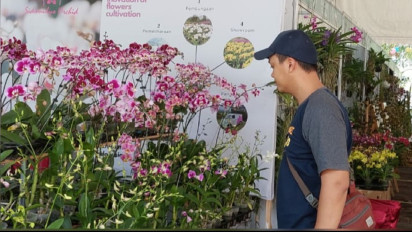 Batu Shining Orchid Week 2023, Menyedot Minat Pengunjung, Transaksi Penjualan Anggrek Signifikan