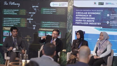 Petrokimia Gresik Paparkan Strategi Nyata Perusahaan Menuju Green Industry di COP28 Climate Change Dubai