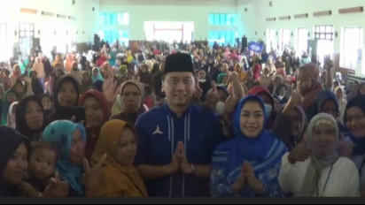 2 Hari di Ngawi, Ibas Dengarkan Aspirasi Warga dan Ajak Kembali Memilihnya dalam Pemilu 2024