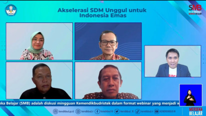 Akselerasi SDM Unggul untuk Indonesia Emas Melalui Pendidikan Vokasi dan Pendidikan Tinggi