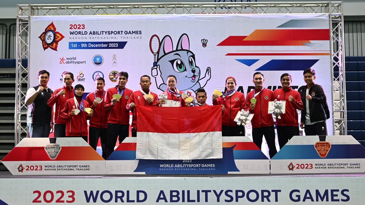 Kontingen Indonesia Beri Dominasi di ajang World Abilitysport Games 2023 Thailand, Dominasi Para-Panahan dan Para-Bulu Tangkis
            - galeri foto