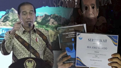 Jokowi Dapat Penghargaan dari BEM KM UGM: Alumnus Paling Memalukan!