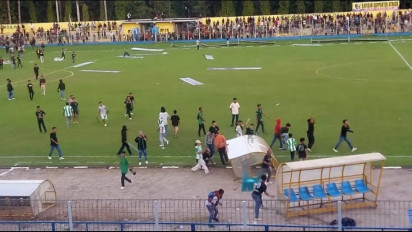 Duh! Laga PSMS Medan vs PSPS Riau Imbang, Suporter Anarkis Rusak Fasilitas Stadion, Pelatih Pun Tak Muncul