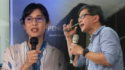 Kisah Dian Sastrowardoyo 'Dihabisi' di Sidang oleh Rocky Gerung, Bahas Keseksian Poster Madonna, Katanya ..