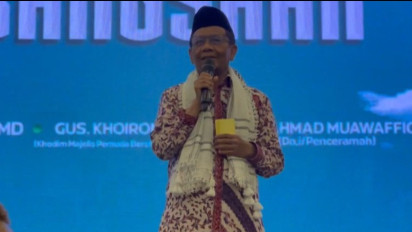 Mahfud Md Sebut Tak Terlibat Usulkan Revisi UU KPK: Saya Baru Dilantik Oktober 2019, Revisi UU KPK Disahkan pada September 2019