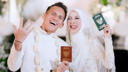 Resmi Nikahi Putri Alm Uje dan Umi Pipik, Segini Mas Kawin Egy Maulana Vikri untuk Adina Khanza