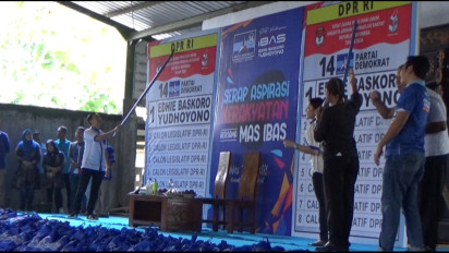 Kembali dapat Dukungan Ribuan Petani di Magetan, Ibas Janji Harga Sembako Murah dan Jamin Ketersediaan Pupuk