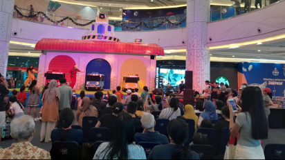 Meriahkan Natal dan Tahun Baru, Tayo Little Bus Gelar Christmas Fantasy di Baywalk Mall