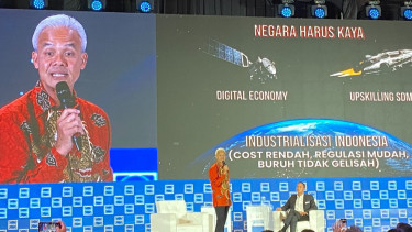 Janji Ganjar Pranowo di Depan Pengusaha: Jamin Kepastian Hukum untuk Tarik Pemodal Asing