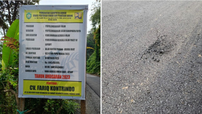 Proyek Pengaspalan Jalan Rantau Pandan Terkesan Dikerjakan Asal-asalan, Baru Selesai Sudah Terlihat Rusak