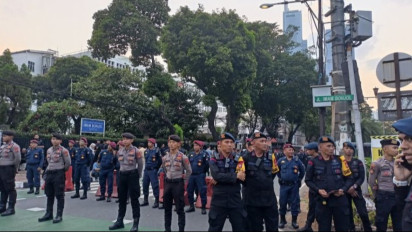 Jelang Debat Capres, Jalan Imam Bonjol Jakarta Ditutup