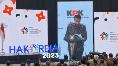 Hakordia 2023, Ketua KPK Sebut Indeks Persepsi Korupsi Stagnan 1 Dekade Terakhir