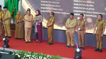 Jadi Kabupaten Terinovatif, Pemkab Klaten Raih Penghargaan dari Kemendagri