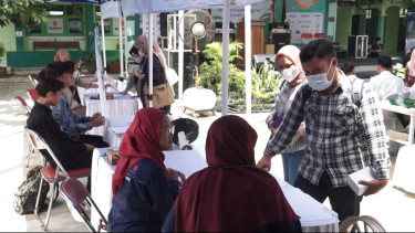 Ratusan Pencari Kerja Serbu Job Fair SMK Muhammadiyah Gamping Sleman