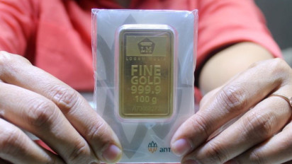 Harga Emas Antam Hari Ini Naik Rp7.000 Jadi Rp1,1 Juta Per Gram