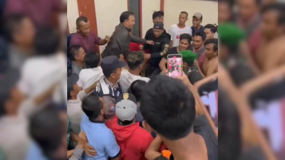 Tertangkap, Maling Motor di Pati Dihajar Warga