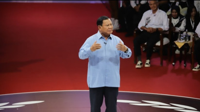 Prabowo Bicara dengan Nada Tinggi saat Anies Singgung MK, Katanya Gak Takut Gak Dipilih Rakyat: Sorry Yee ..