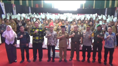 500 Sertifikat Tanah Gratis Dibagikan untuk Warga di Gowa