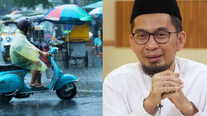 Tak Perlu Pawang, Kalau Ada Hujan Malam Jumat, Ustaz Adi Hidayat Bilang Justru Segera Lakukan Hal Ini dan Minta Agar...
