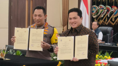 Polri dan PSSI Tanda Tangani MoU Perbaikan Iklim Sepak Bola Indonesia, Begini Isinya