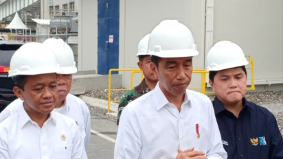 Resmikan Ekspansi PT Smelting, Presiden Jokowi : Smelter di KEK JIIPE Gresik 1,7 Juta Ton