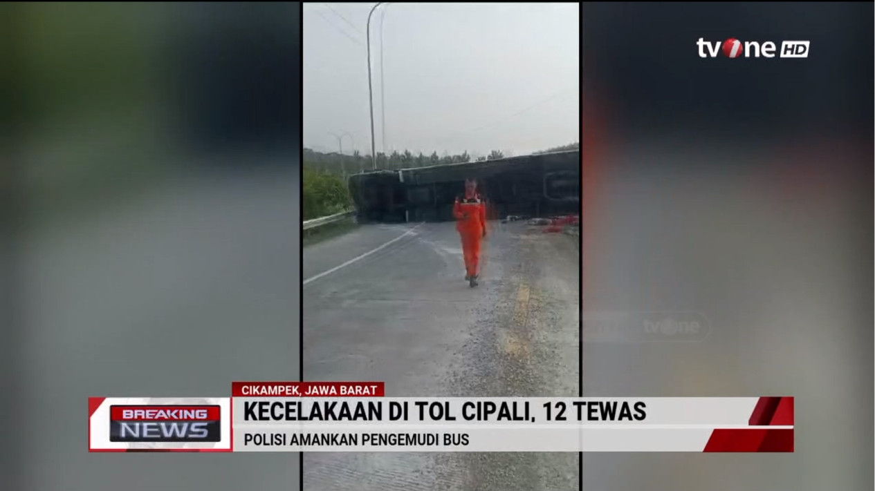 Kronologi Kecelakaan Maut Bus Handoyo di Tol Cipali Purwakarta yang Tewaskan 12 Orang Penumpang, Ternyata ...
            - galeri foto