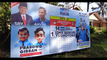 Kocak, Foto Capres Cawapres Ini Mirip Boboi Boy, Menarik Perhatian Pengguna Jalan
