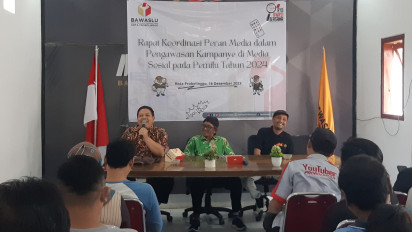 Waspada Berita Hoaks, Bawaslu: Awak Media Garda Depan Sebagai Pengawasan di Masa Kampanye