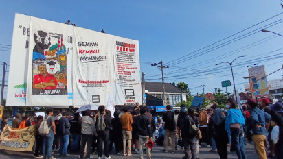 Gelar Aksi Turun ke Jalan, Aliansi Rakyat Bergerak di DIY Sampaikan Tuntutan kepada Pemerintah