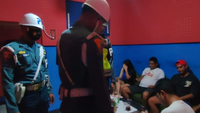 14 Warga Tanpa Identitas Terjaring Razia THM Jelang Natal 