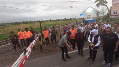 Mendekati Nataru, Jatim Lengkapi 22 Titik Lintasan Sebidang KA di Jalur Provinsi