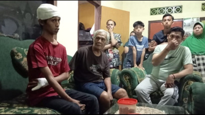 Dua Pejalan Kaki di Tasikmalaya Dianiaya Geng Motor, Kepala Babak Belur Hingga Jari Tangan Nyaris Putus