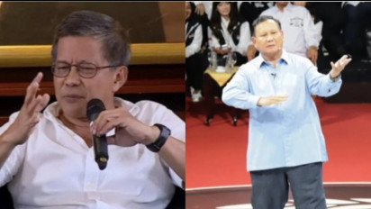 Branding Gemoy Tidak Tepat untuk Prabowo, di Mata Rocky Gerung Capres Nomor Urut 2 itu Lebih Cocok Dijuluki Ini ..