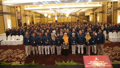 Sebanyak 986 Pegawai Sekretariat KPU se Jatim Ikuti Konsolidadi Wilayah di Surabaya, Siap Jaga Integritas