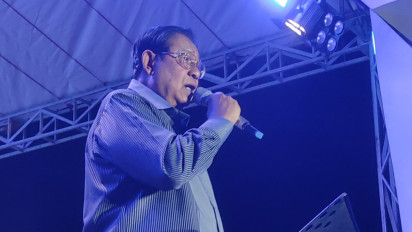 Gempita Jagakarya Digelar di Pacitan, SBY Nyanyikan Lagu Banyu Langit