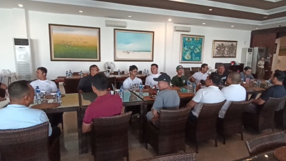 Datang ke Bali, Alam Ganjar Diskusi Bersama Para Pengusaha Lokal Bahas Pemerataan Pembangunan