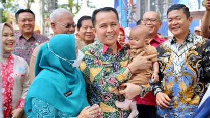 Launching Program Pencegahan Stunting di Kota Pagar Alam, Pj Gubernur Targetkan Sumsel Zero Stunting