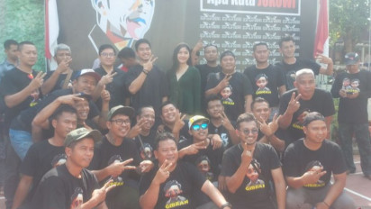 Kaesang Pangarep Datangi Kediaman Ketua Relawan Alap Alap Jokowi di Semarang