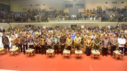 Pemprov Sumsel Gelar Rakor Kades, Lurah, Camat  Bahas Inflasi, Stunting, Kemiskinan Ekstrem, Pemilu dan Pilkada