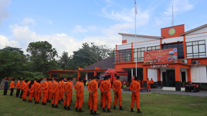 Waspadai Bencana Hidrometeorologi pada Liburan Nataru, Basarnas Yogyakarta Siagakan 60 Personel