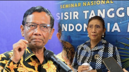 Buntut sebut Suami Korupsi karena Istri Banyak Menuntut, Susi Pudjiastuti Patahkan Cakap Mahfud