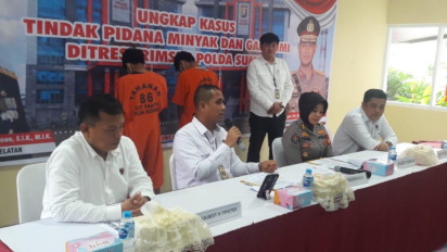 2 Truk Modif Baby Tank Berisi 1.560 Liter Solar, 2 Sopir Ditangkap Polda Sumsel