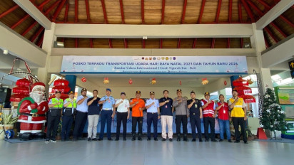 Beroperasi 16 Hari, Bandara I Gusti Ngurah Rai Resmi Buka Posko Nataru