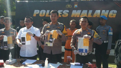Otaki Demo Tutup Satpas Singosari Malang, Seorang Calo SIM Diringkus Polisi