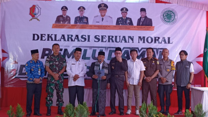 Deklarasi Seruan Moral Pemilu, MUI Bojonegoro Harap Pemilu Damai dan Bermartabat